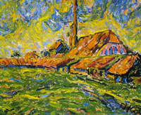 Erich Heckel: Fornace (Dangast), anno 1907